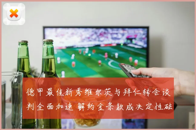 德甲最佳新秀维尔茨与拜仁转会谈判全面加速 解约金条款成决定性砝码
